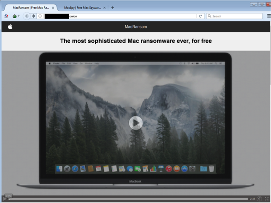 Die Schadsoftware MacSpy und MacRansom bedroht Mac-Nutzer.
