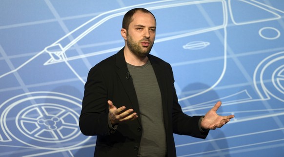 FILE - In this Monday, Feb. 24, 2014, file photo, Whatsapp co-founder and CEO Jan Koum speaks during a conference at the Mobile World Congress, the world&#039;s largest mobile phone trade show in Barc ...