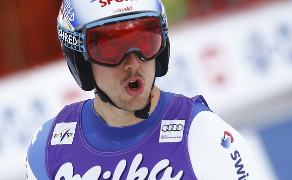 Leise Enttäuschung: Nach Rang 6 im Slalom hatte sich Carlo Janka Hoffnungen auf einen Podestplatz gemacht.
