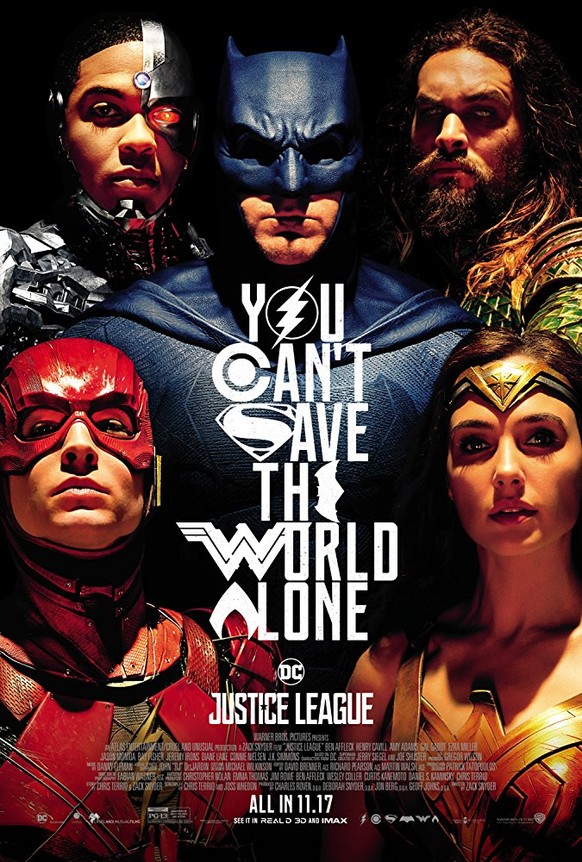 Justice League DC Warner Bros Poster/Plakat