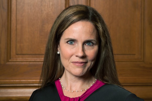 This image provided by Rachel Malehorn shows Judge Amy Coney Barrett in Milwaukee, on Aug. 24, 2018. (Rachel Malehorn, rachelmalehorn.smugmug.com, via AP)
