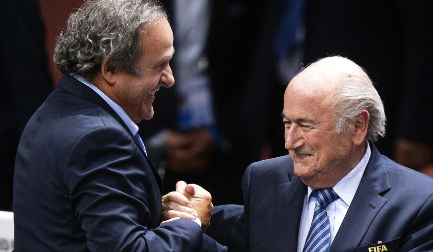 Michel Platini und Sepp Blatter haben ausgespielt: Die beiden entmachteten, ehemals mächtigsten Fussball-Funktionäre am FIFA-Generalkongress im vergangenen Mai.