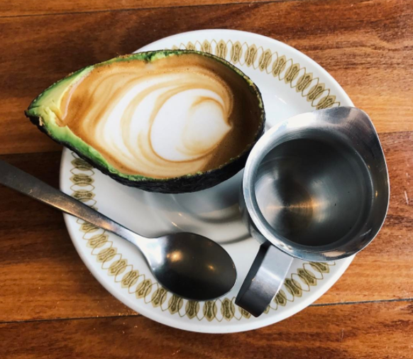 avolatte avocado latte kaffee hipster food essen