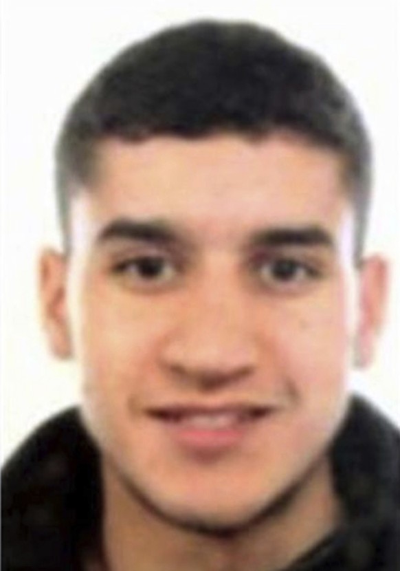 This is an undated handout photo sourced from social media of 22-year-old Younes Abouyaaquoub. Authorities in Spain and France pressed their search Saturday, Aug. 19, 2017 for the supposed ringleader  ...