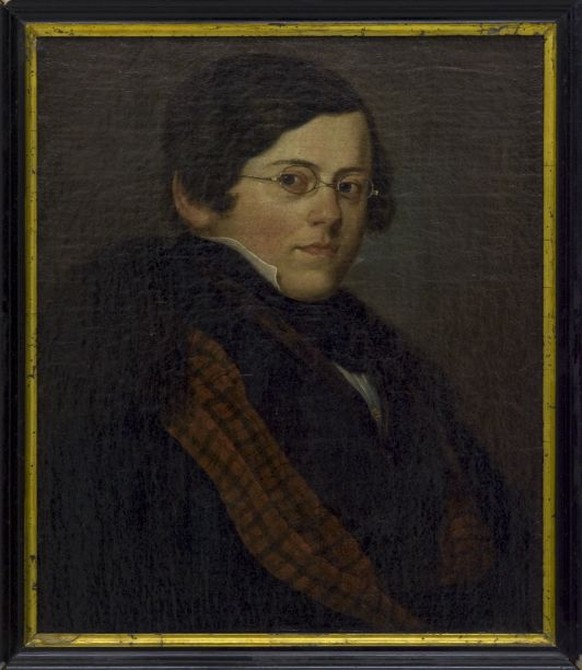 Das Portrait des 22-jährigen Melchior Joller (ca. 1840) hängt im Nidwaldner Museum.&nbsp;