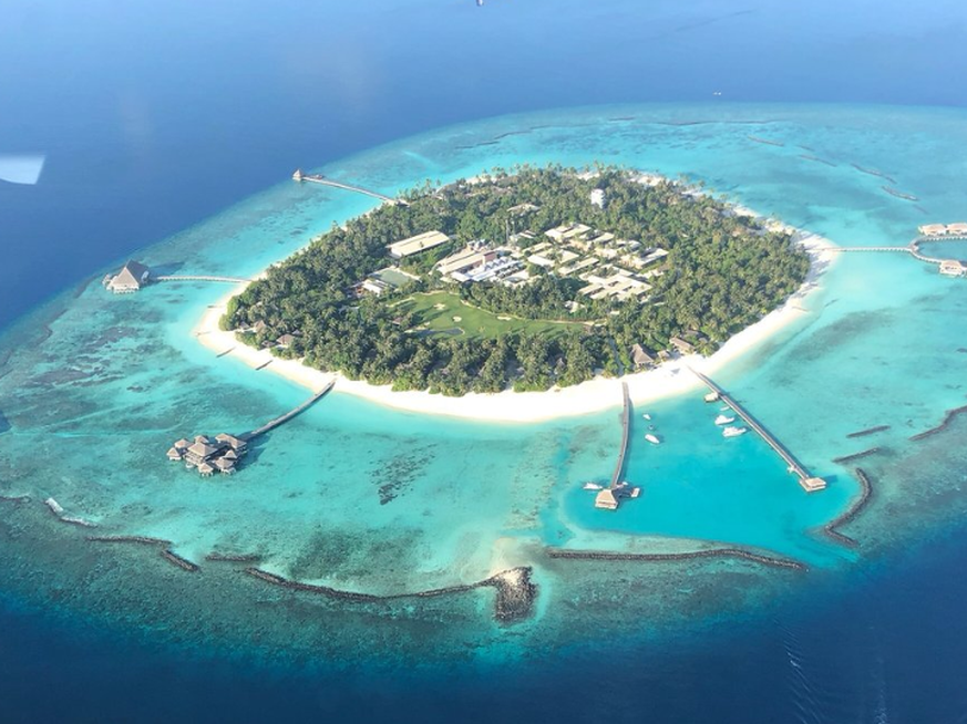 Privatinsel in den Malediven