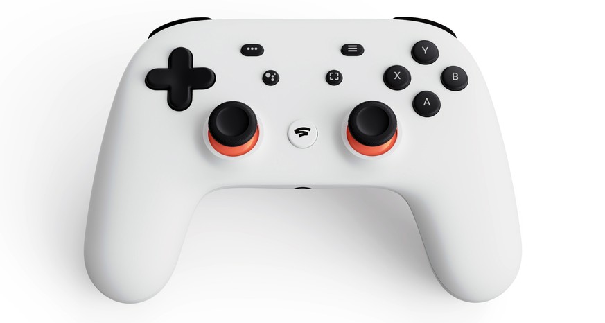 This image provided by Google shows the controller for a video-game streaming platform called Stadia, positioning itself to take on the traditional video-game business. The platform will store a game- ...