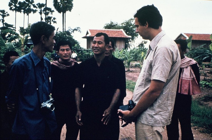 Gunnar Bergström in Kambodscha