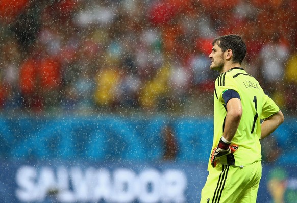 Nachdenklich: Iker Casillas wurde seinem Spitznamen «San Iker» nicht gerecht.