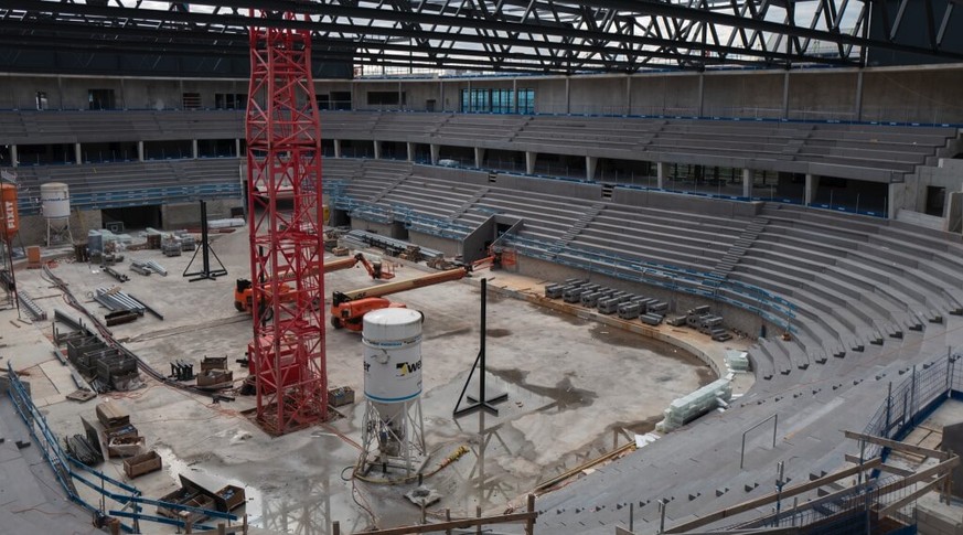 In der brandneuen Vaudoise Arena von Lausanne spielt die Schweiz an der WM 2020 höchstens ab dem Viertelfinal.