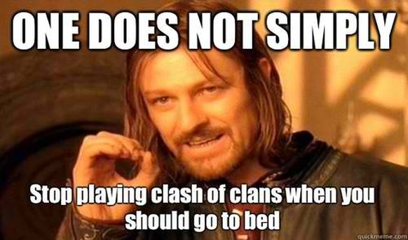 Boromir aus «Der Herr der Ringe» ist nicht nur dem einen Ring, sondern auch «Clash of Clans» verfallen.&nbsp;