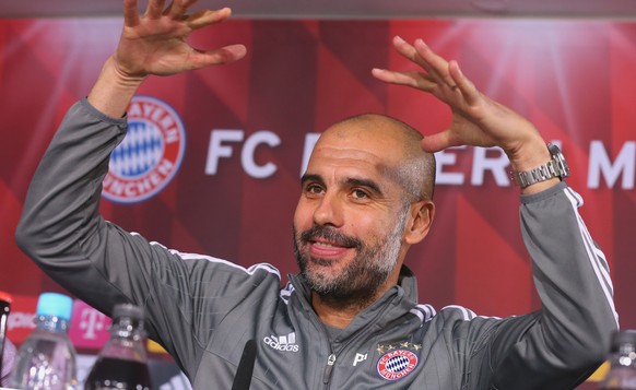 Zu seinem Abschied will Guardiola den Bayern das Triple schenken.