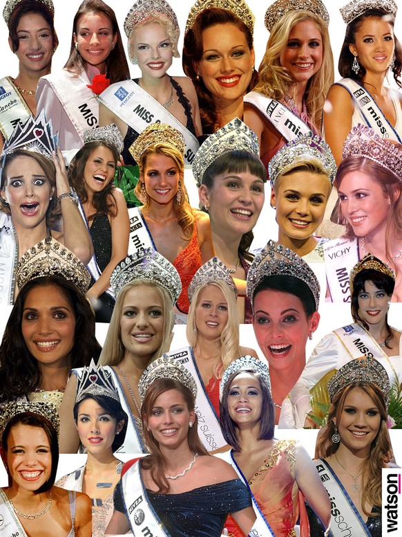 Miss Schweiz Collage