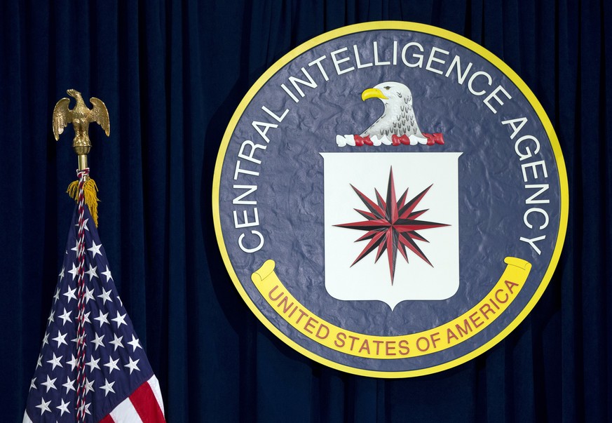 FILE - This April 13, 2016, file photo shows the seal of the Central Intelligence Agency at CIA headquarters in Langley, Va. WikiLeaks’ release of nearly 8,000 documents that purportedly reveal secret ...