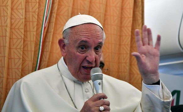 Reuig: Papst Franziskus.