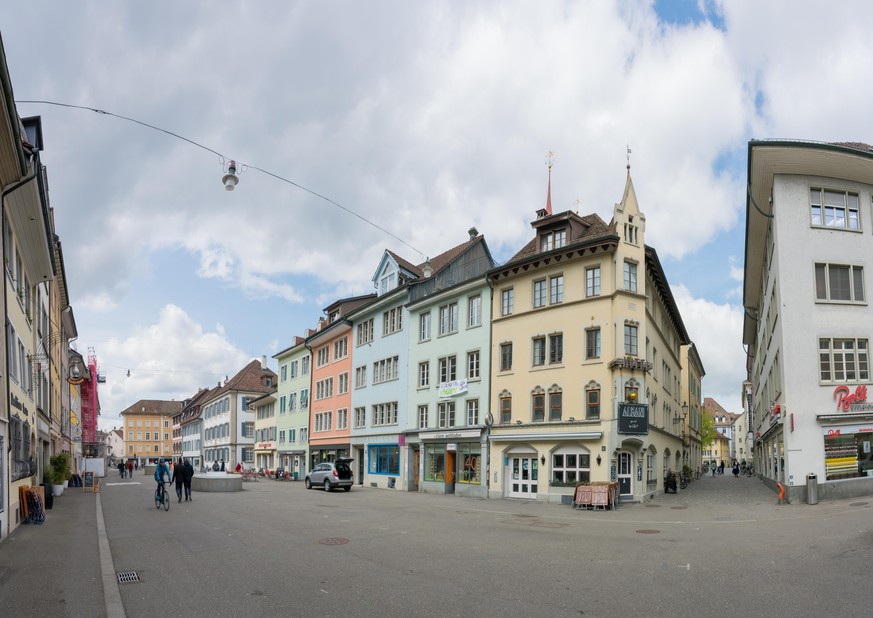 Winterthur Altstadt. Bild: Shutterstock