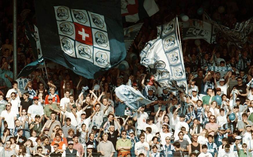 FC-Luzern-Fans 1997.