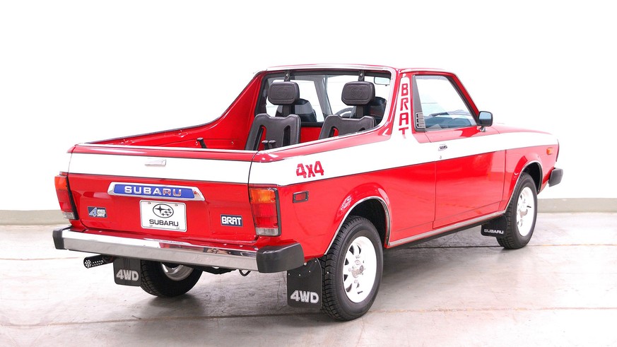 subaru BRAT 1979-1982 japan auto pickup usa retro