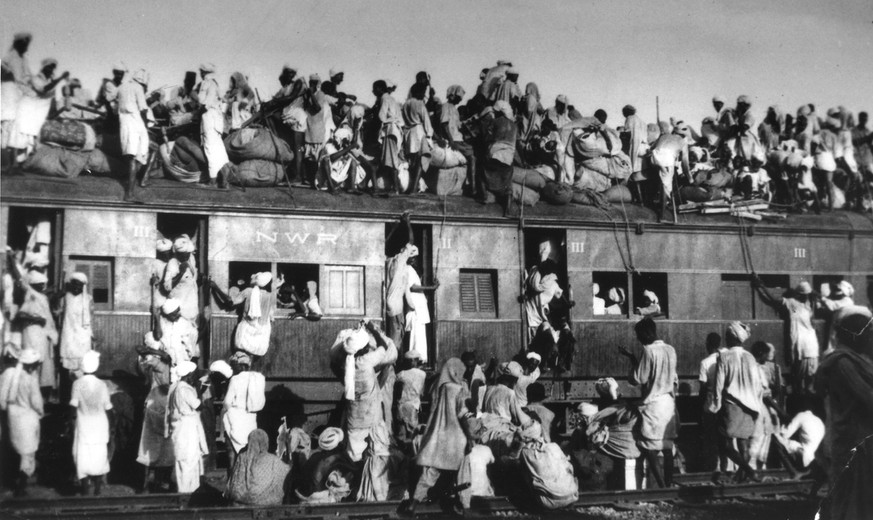 Muhadschir, muslimische Flüchtlinge aus Indien (1947).