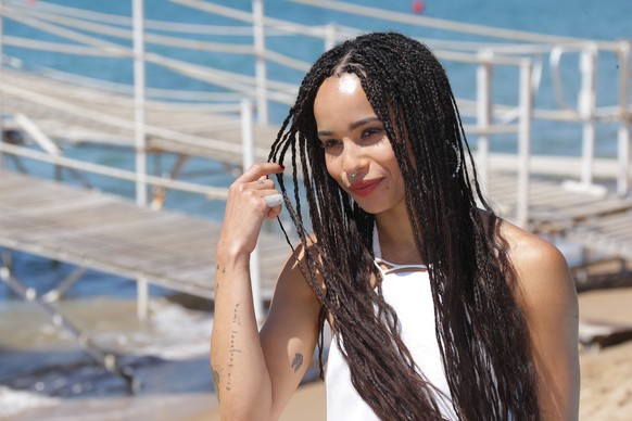 Zoe Kravitz poses for photographers during a photo call for the film Dope, at the 68th international film festival, Cannes, southern France, Friday, May 22, 2015. (Photo by Joel Ryan/Invision/AP)