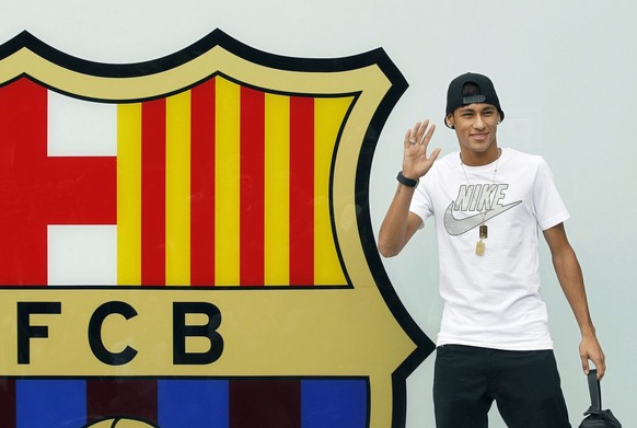 Da war noch alles in Ordnung: Neymars Ankunft in Barcelona