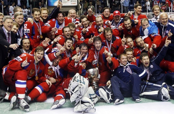 2008 sind die Russen endlich wieder Weltmeister.