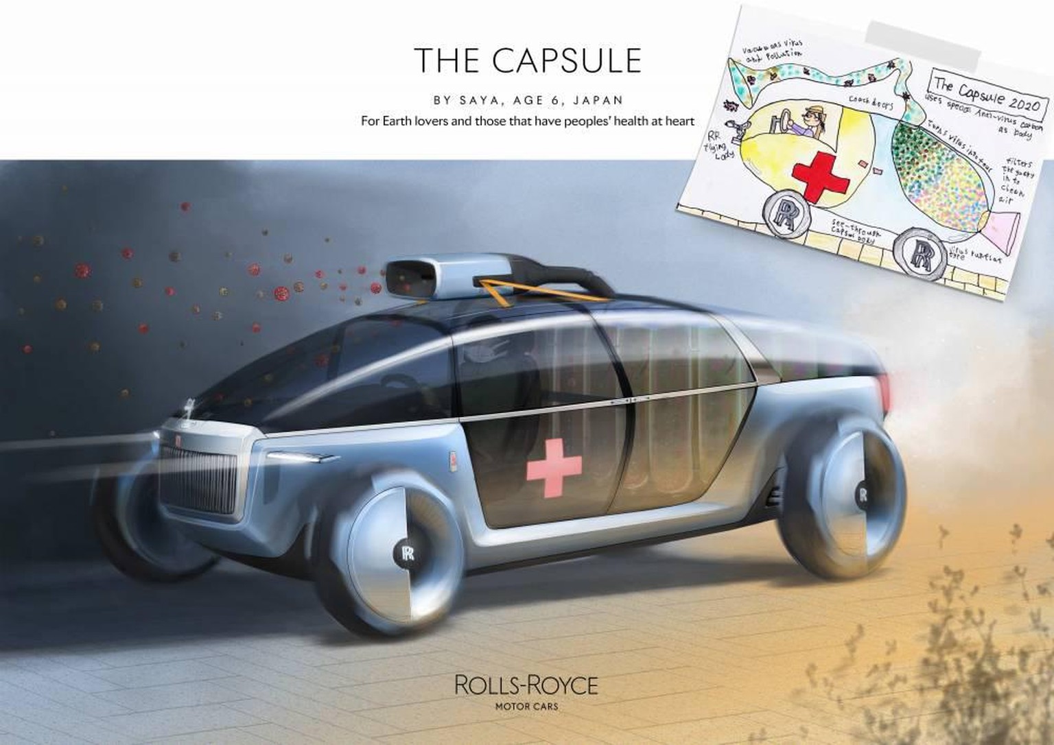 https://rolls-royceyoungdesignercompetition.com/ The capsule Saya age 6 Japan