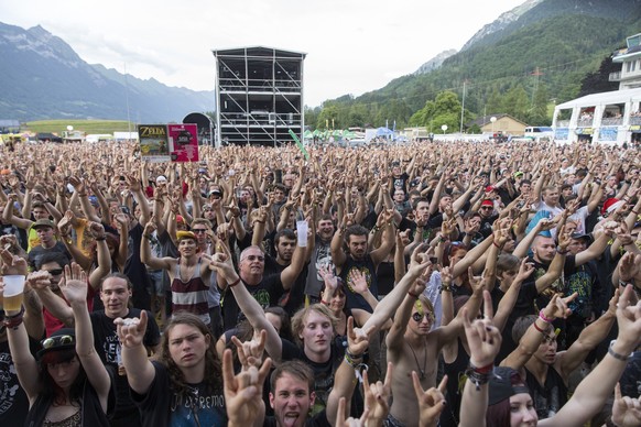 Rekordjahr 2013: 81'000 Besucher rockten damals in Interlaken.