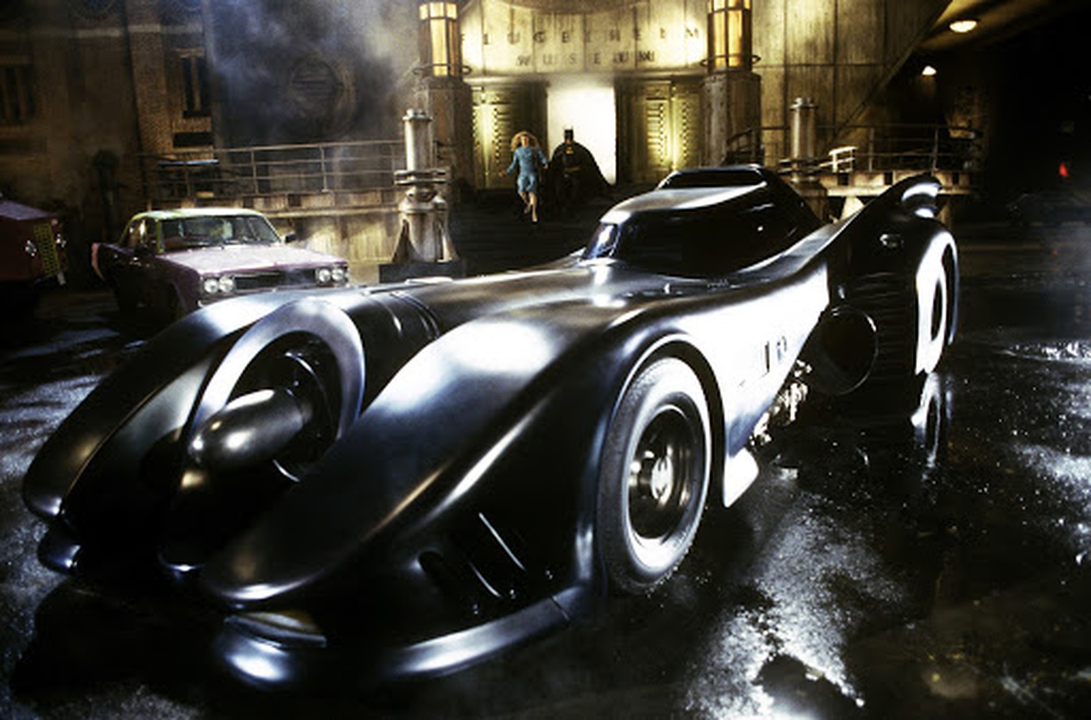 Tim Burtons Batmobile 1989 vom Film Batman auto comics DC movie http://www.optimiced.com/en/category/cinema/