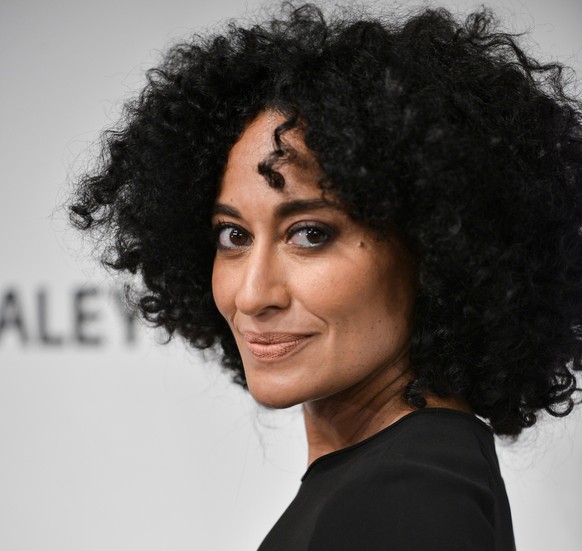 FILE - In this Thursday, Sept. 11, 2014, file photo, Tracee Ellis Ross arrives at the 2014 PALEYFEST Fall TV Previews - ABC, in Beverly Hills, Calif. Ross stars in &quot;black-ish,&quot; a new Fox com ...