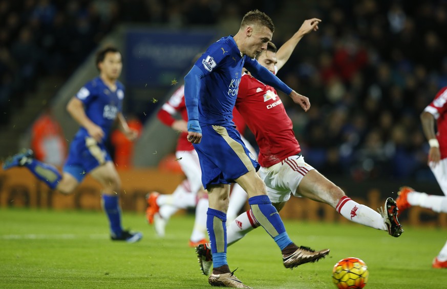 Jamie Vardy schreibt Geschichte: Der Leicester-Stürmer trifft im 11. Premier-League-Spiel in Serie.