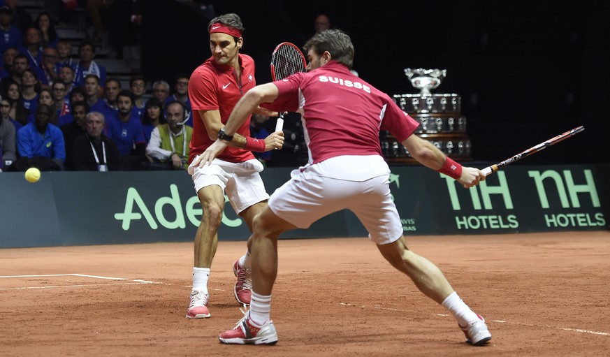 Federer und Wawrinka kann dank Davis Cup Historisches gelingen.