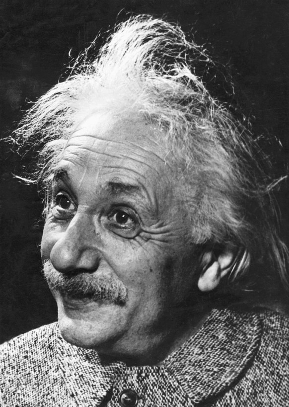 Albert Einstein, renowned physicist, philosopher and humanitarian, will soon be celebrating his seventieth birthday. (Photo by Hulton-Deutsch/Hulton-Deutsch Collection/Corbis via Getty Images)