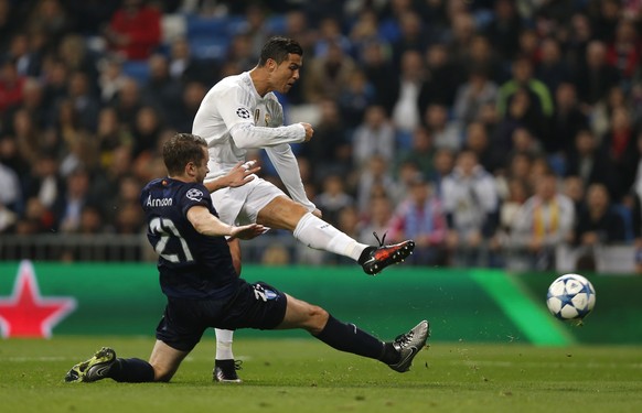 Ronaldo schiesst am häufigsten aufs Tor.