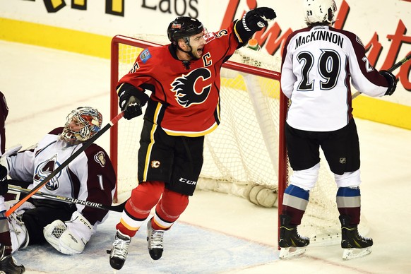 Captain Mark Giordano ist die Nummer 1 in Calgarys Abwehr – und der momentane Topskorer der Flames.
