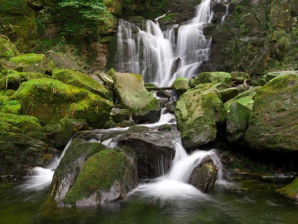 Wasserfall Killarney-Nationalpark Irland