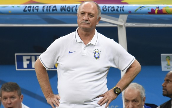 Luiz Felipe Scolari bleibt wohl kaum Trainer der Seleção.