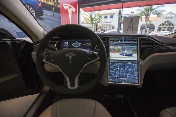 Ein iPhone auf Räder: Das Innere des Tesla Model S.