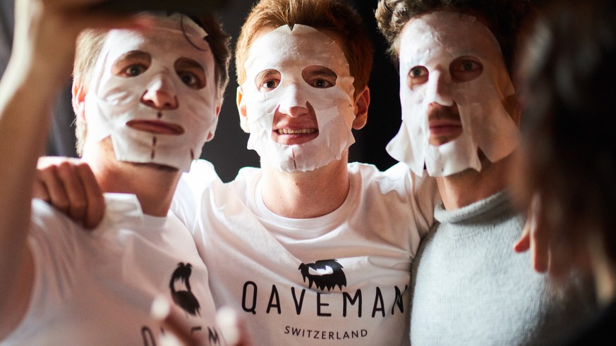 Können die Gründer von Qaveman nach einer riesigen Bestellung wohl nun gut gebrauchen: Die eigene Anti-Kater-Maske.