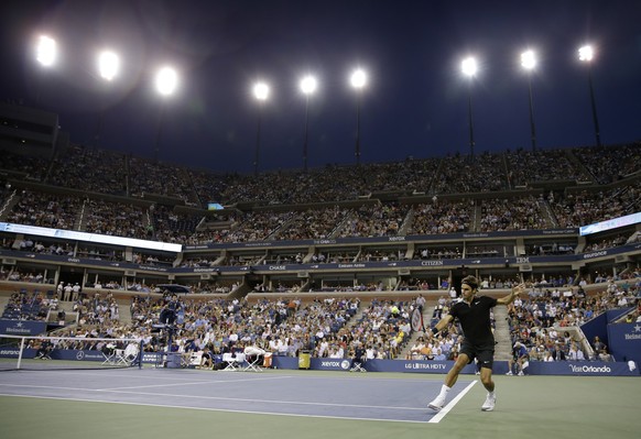 Gibt es für Federer auch in der zweiten Runde wieder eine Night-Session?