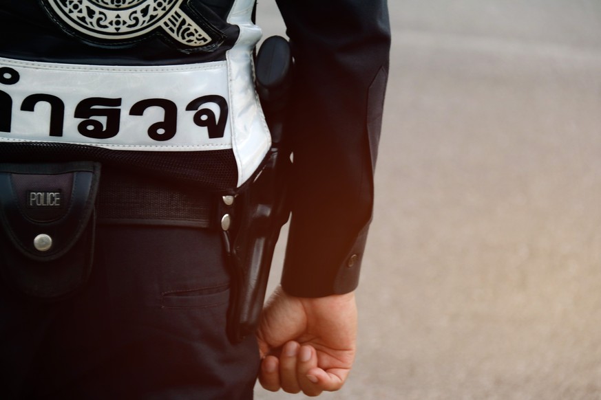 Symbolbild eines Polizisten der «Royal Thai Police».&nbsp;