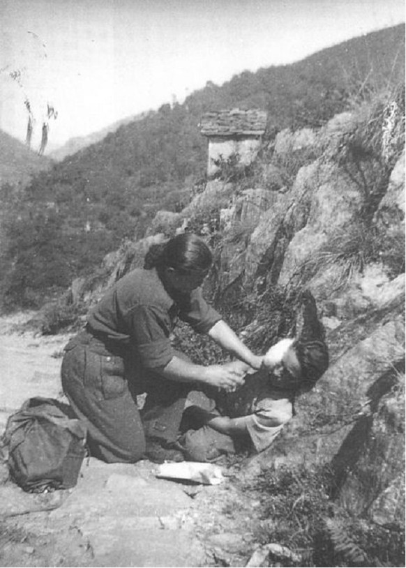 Die Krankenschwester Maria Peron kümmerte sich im Ossolatal um die verletzten Partisanen.