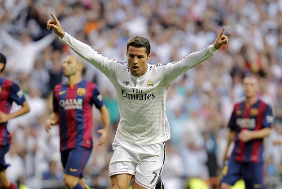 Cristiano Ronaldo nach seinem Treffer.