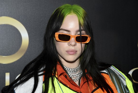 Singer-songwriter Billie Eilish attends the 60th annual Clio Awards at The Manhattan Center on Wednesday, Sept. 25, 2019, in New York. (Photo by Evan Agostini/Invision/AP)
Billie Eilish