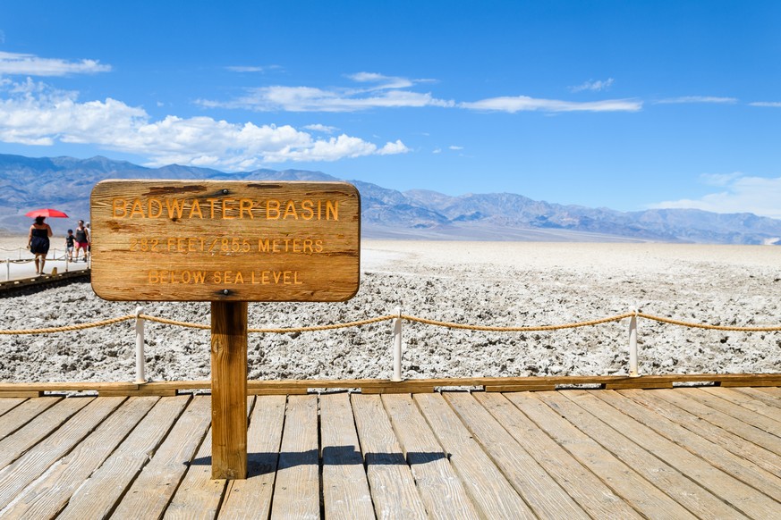 Badwater Basin USA Death Valley