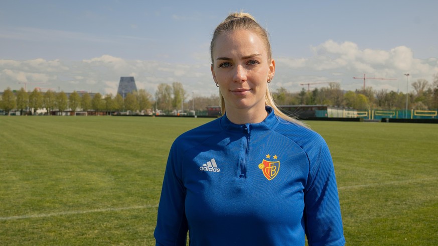 FCB-Stürmerin Camille Surdez will an die EM 2022 und muss dafür hart arbeiten.