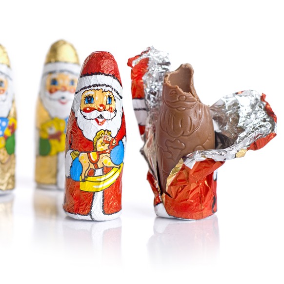 schokolade samichlaus weihnachtsmann essen food weihnachten