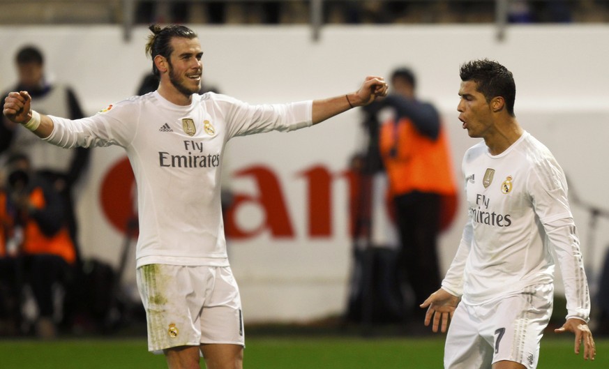 Geld schiesst Tore: Bale und Ronaldo jubeln in der Provinz.