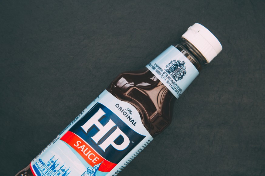 HP sauce brown sauce england essen food condiments