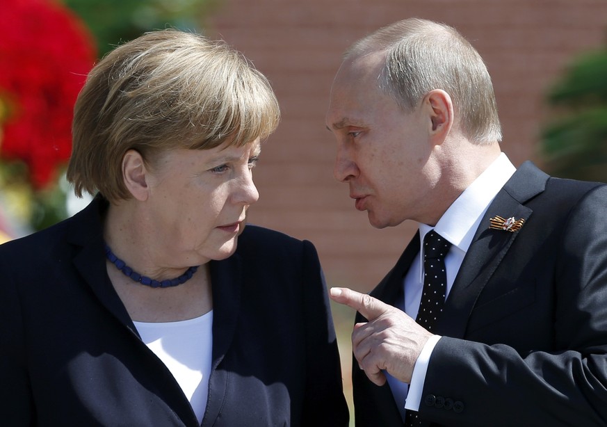 Keine Freunde: Angela Merkel und Wladimir Putin.